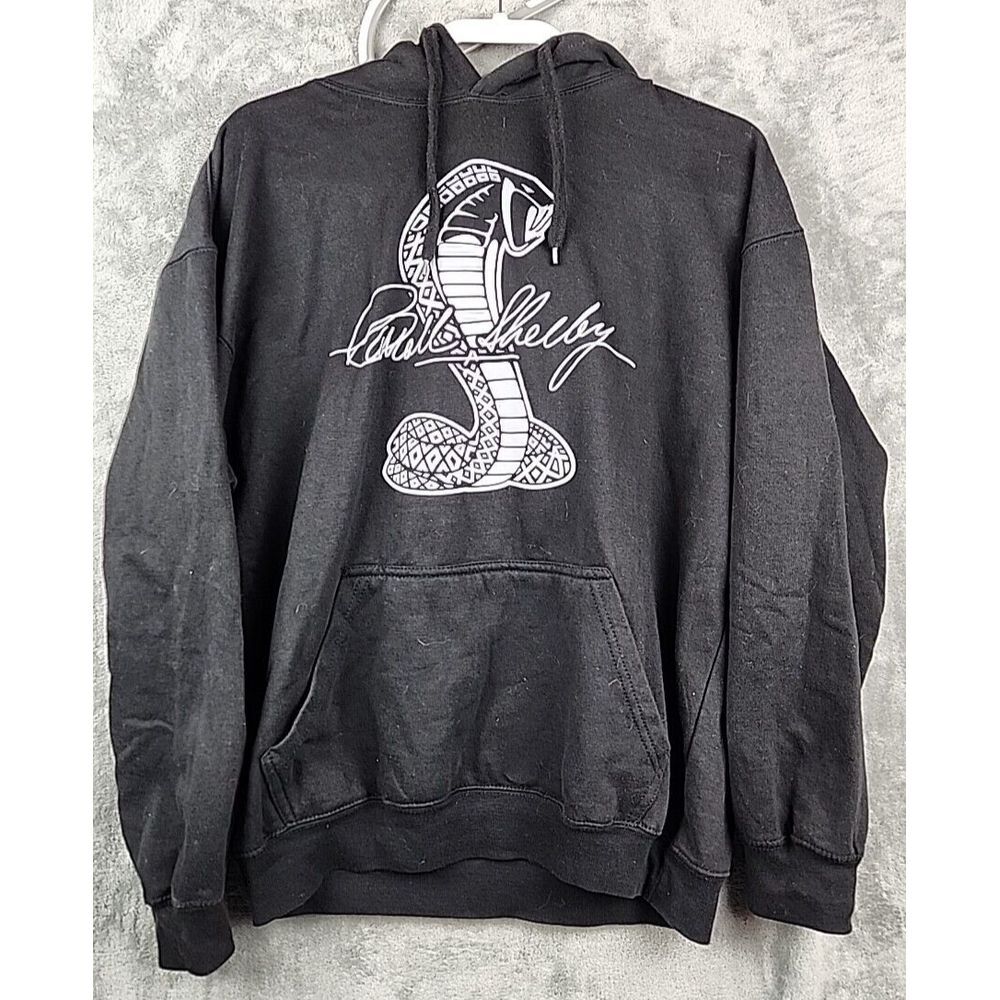 Shelby Cobra Mustang Hoodie Original JH Design Sweater Carroll Hall Shelby Large